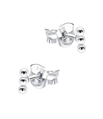 Silver Dots Stud Earring STS-6883